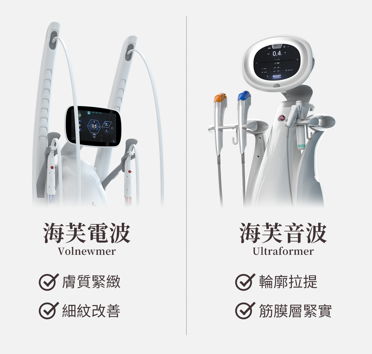這款新一代的抗老黑馬，就是 Volnewmer 海芙電波。它打破了傳統電波「痛感高」的魔咒，以更舒適、更高效的方式，幫助許多人守住肌膚的緊緻防線。