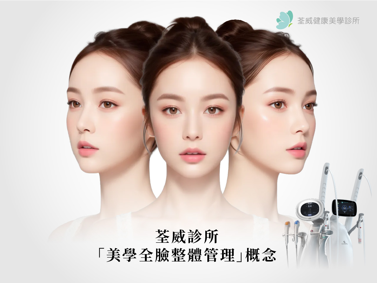 荃威健康美學診所提出「全臉整體管理」概念 | 荃威健康美學診