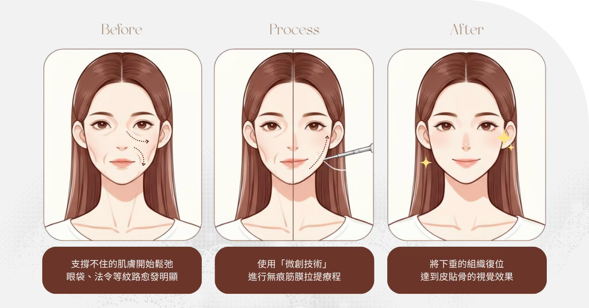 無痕筋膜拉提是什麼？它跟傳統拉皮有何不同？